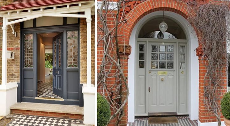 Edwardian Front Entrance Doors