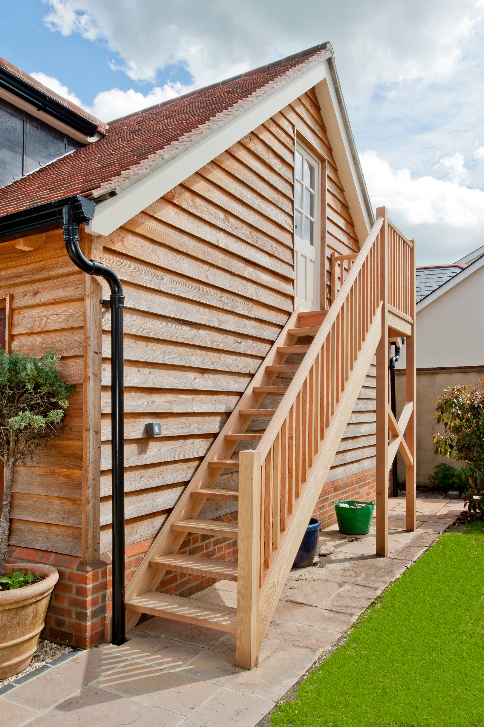 External Timber Stairs