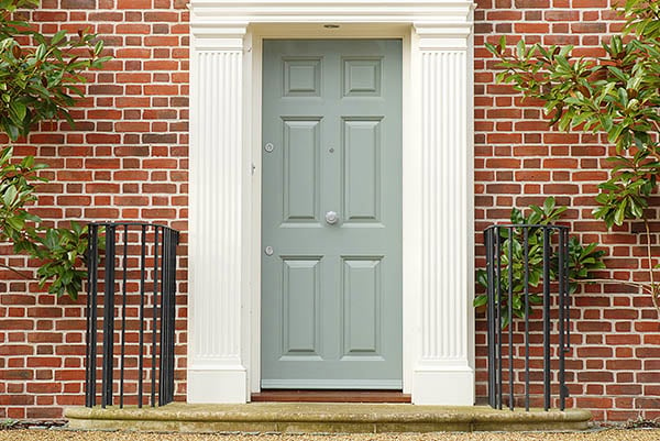 External Green Door