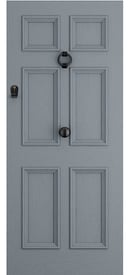604 v2- Flat Panels, Bolection Mould, RAL7001 Light Grey LR