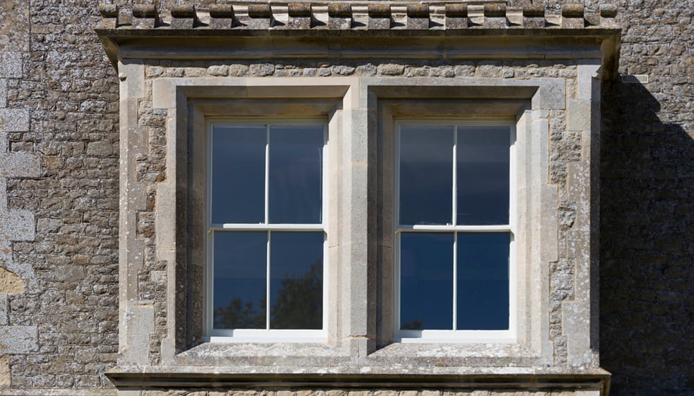 Heritage Sash Window On Listed Building