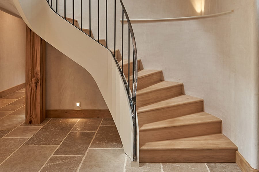 Stanford Curved Staircase